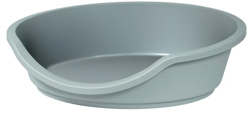 Rosewood Eco Line Haustierbett aus recyceltem Kunststoff - Eisblau - Klein (ca. 60 cm), strapazierfähiges, waschbares Bett für Hunde