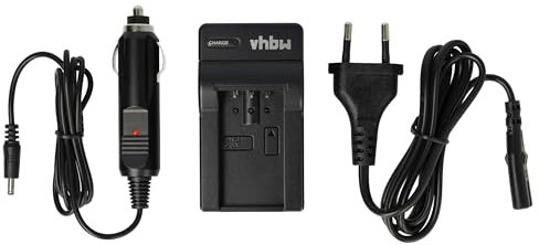 vhbw caricabatterie compatibile con Kodak EasyShare DX3900, DX4330, DX4530, DX4900 batterie di fotocamera videocamera DSLR