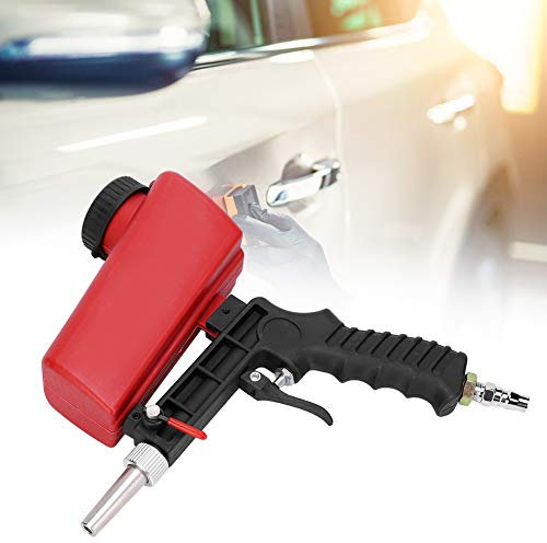 Kit de Pistolet de Sableuse Pneumatique 90PSI, Sableuse à Main Portable Réglable Industrielle de Machine de Sablage