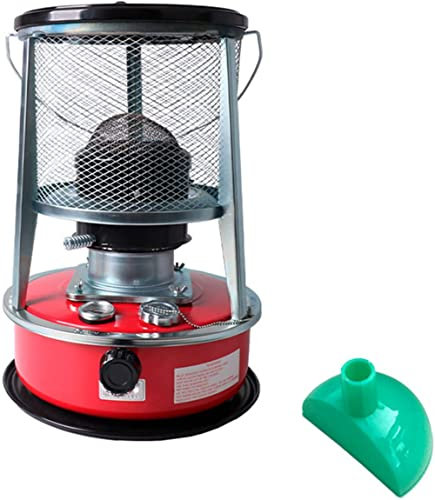 Kerosin Heizofen Petroleum Heizung,Petroleum Heizung Tragbarer Kerosin, Kerosin Ofen Heizung Tragbarer Edelstahl-Öl-Heizung, Für Indoor Outdoor Patio Camping Barbecue-Green