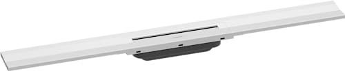 hansgrohe 56051700 Juego de canaleta de Ducha, Blanco Mate, 80cm