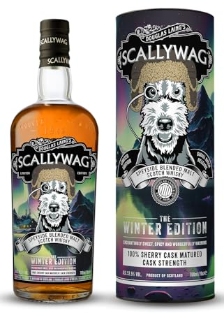 SCALLYWAG - Winter Edition 2023 Sherry Matured - Blended Malt Whisky - 52,50% Alcool - Origine : Ecosse/Speyside - Bouteille 70 cl