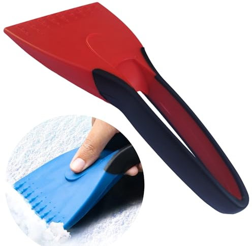 TailoTec Cepillo con Rasqueta Hielo Parabrisas (1 RASQUETA)