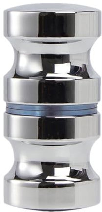 Maniglia per porta della camera da letto, serratura della maniglia della porta della doccia, manopole rotonde sigillate in gomma in acciaio inossidabile, per porta doccia multifunzionali,