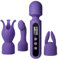 Juguetes Eróticos Para Pareja Sexuales Vibrador, Juegos de Vibradores con 3 Accesorios de modo 10x4, Vibradorador Mujer Juguetes Eróticos + Masturbador Masculino + Plug Anal Juguetes Sexuales