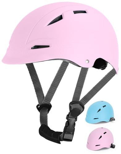 ROXX CRASEN Bike Helmet For Adults,260g Lightweight Commuting Road Biking Skating Helmet for Men Women, US CPSC & EU CE Standard, Adjustable Size 50-59cm