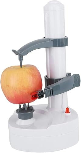 TJLVYCNB Éplucheur De Pommes De Terre Électrique Zesteur De Citron Éplucheur Automatique Rotatif Multifonctionnel Couteau D'office Maison Cuisine Éplucheur Outil for Légumes Fruits Éplucheur