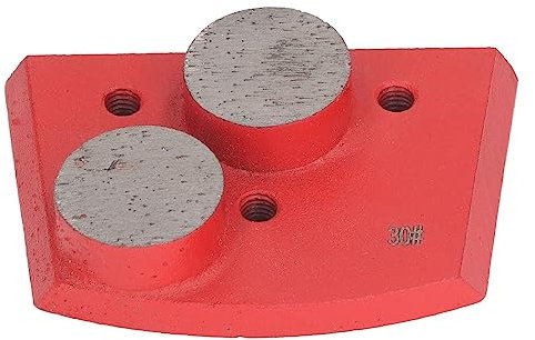 3PCS Grinding Blocks, Diamond Polishing Block for Cement Concrete Floor Paint 2 Segment 30 Grit for Ground Unevenness Polishing Floor Paint Grinding Concrete Polishing