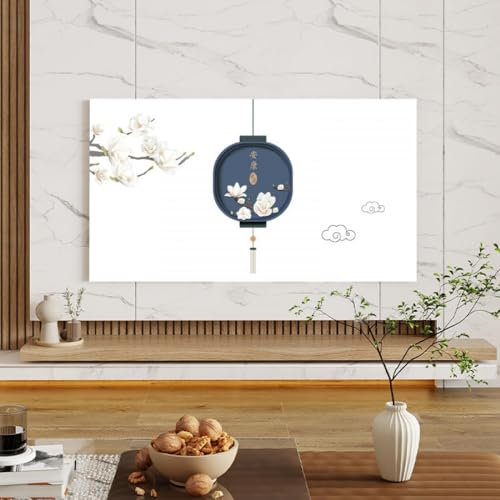 HSTANGKY Funda Antipolvo Para TV Con Impresión Artística Para TV De Interior De 32-80 Pulgadas Protector Antipolvo De Pantalla Para Televisores LCD/LED-flower1||40-43inch
