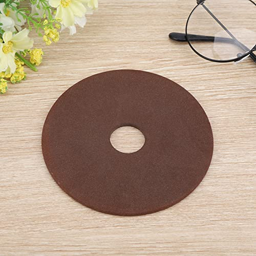 SustVita 105mm x 22mm Grinding Wheel Disc with Non Woven Ceramic for Chainsaw Sharpener Replacement Tool and 3/8 325 Pitch Chainsaw Grinder