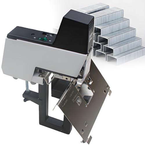 smafoseedding Grapadora Eléctrica Profesional De Alta Resistencia para Libros, De 2 A 50 Hojas, Manual, Rápida Y Encuadernadora, Actualización Rapid 106, Máquina De Encuadernación Automática.