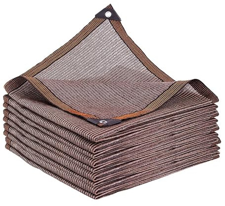 Toile d'ombrage à 95 % pour jardin, 3 x 4 m, avec œillets, pergola et terrasse, pour plantes, serre, poulailler, protection