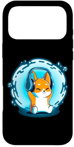 Casque Audio DJ Fox pour Hommes, garçons, Femmes, Filles Coque pour iPhone 17 Pro Max