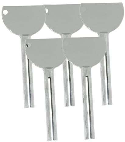 HONITANO 5 pièces Presse-dentifrice Aluminium Multifonctionnel pour Tube Colorante Cheveux et Crème Extrudeur et Précis pour Maison et Salle de Bain