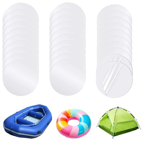 Pool Patch Reparaturset - Selbstklebendes Wasserdichtes TPU Schwimmring Patch | Reparaturband, hohe Viskosität, anhaltende Haftung, Tarp Kit für Zelt Schlauchboote