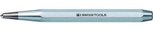 PB Swiss Tools Körner, Sonderqualität, verchromt, Hartmetallspitze, 12 mm Schaftdurchmesser
