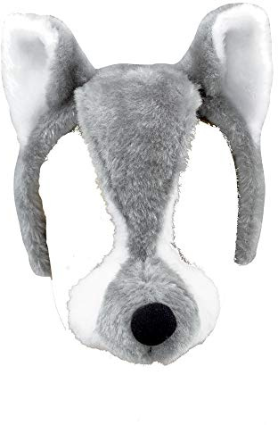 Bristol Novelties Wolfsmaske (mit Sound) – Kinderzubehör