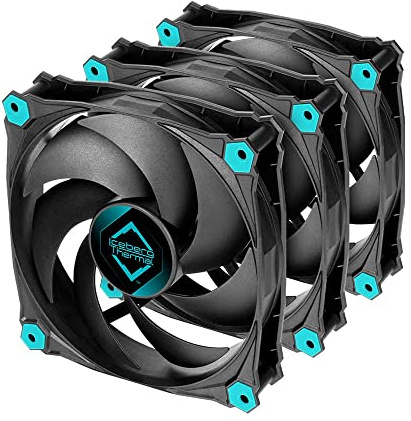 IceGALE Silent - 120mm Black (3er Pack)*