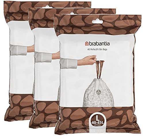 Brabantia - Bolsa de basura (40-45 litros (L) (90 piezas))