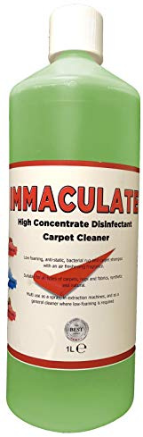 1L Carpet Shampoo Disinfectant Deodoriser - Immaculate - (Floral Burst)