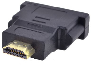 Ruilogod HDMI Male a DVI-I DUAL LINK 24 + 5 Adaptador femenino