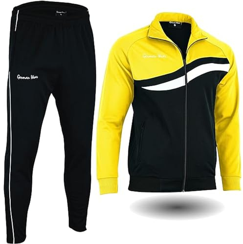 German Wear STRIKER Herren Trainingsanzug Sportanzug Jogginganzug Doppellagig