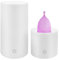 Menstrual Cup Steam Steriliser, Menstrual Cup Cleaner, Sanitiser, Kills Germs, Compatible with All Period Cups, Discs, Modern Design, Automatic Shut Off, Safe, Easy to Use