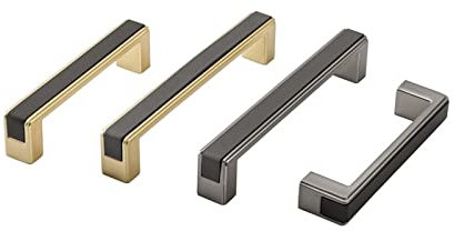 NOORSE 4 Uds. Tiradores de aleación de Zinc for muebles, pomos y tiradores de armario, tiradores de cocina, tiradores de cajón, tiradores de armario, tiradores de armario