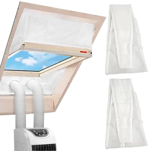 Joints de fenêtre CA portables Kit de fenêtre de climatiseur portable 90,6 pouces de fenêtre portable portable joints de fenêtre AC imperméables