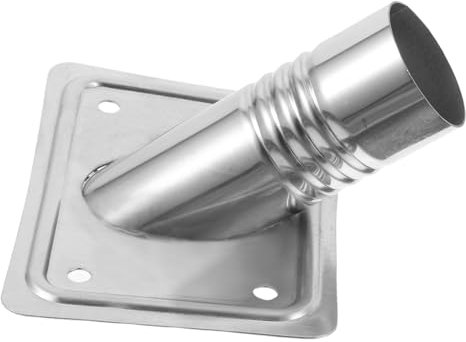 ANDRESLAD 1 Inch Broom Pole Screw Extension Rod Threaded End Fitting Handle Adapter