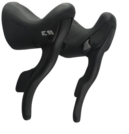 Eawfgtuw LTWOO - Juego de palancas de cambios de bicicleta para bicicleta de carretera de 2 x 7/8/9/10/11 velocidades, compatible con modelos R2/R3/R5/R7/R9, construcción de aleación de aluminio,