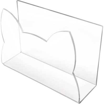 Transparenter Acrylbrief-Organizer – Katzenform, Schreibtisch-Briefhalter, Büro- und Heimschreibtisch-Umschlagständer, Aktenaufbewahrungsregal, Dokumentensortierer für Bücher, Papiere und Ordner
