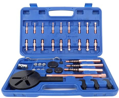 Juego de Herramientas para Extractor de Cojinetes Interiores, Extractor de Cojinetes Interiores de Rueda, Juego Universal de Extractor de Cojinetes de Bolas con 6 Cabezales de