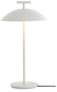 Kartell Lampada da Tavolo, Bianco, H 36,5 cm