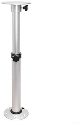 Aprilsunnyzone 475-760mm Telescopic Adjustable Table Legs For RV Marine Caravan Motorhomee Boat, Aluminum Alloy, Resist Rust, Fast Installation