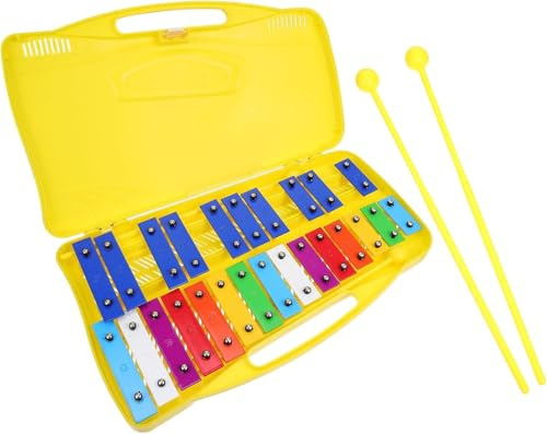 Orff Percussion Metallophone Instrument with Colorful Notes for Educational and Durable Musical Toy