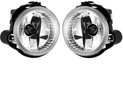 Car front fog lights, Front Foglamp Assembly, For Subaru, For Forester 2008 2009 2010 2011 2012 Car Front Bumper Driving Fog Light With Bulb Clear Lens DRL Fog Lamp 84501-SC040