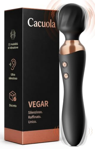 Vibratoreper Donna Doppia Testa Sex Toys, 12 Vibrazione Modalità Magic Wand, Stimolatore Per Clitoride Femminile Punto G Squirting Telecomando Adatto Sexytoysys Donna Coppia Giochi Erotiici Per Coppie