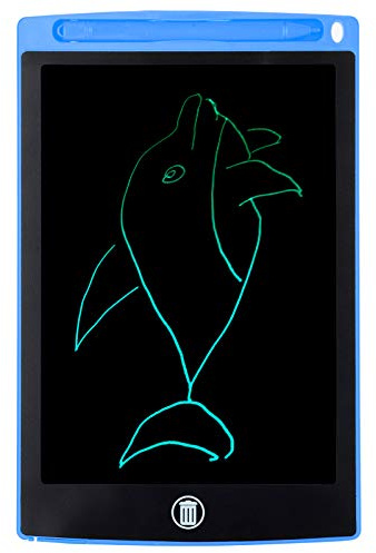 Tavoletta da scrittura LCD Blocco da disegno per bambini da 8,5 pollici Carta durevole come schermo Lavagne per scarabocchiare graffiti educativi per bambini Ragazzi Ragazze