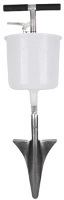 FytStycale Abonadora Manual Implemento para de Plantas Transplantador Práctico Herramienta de Jardinería con Barril Grueso Adecuada para Árboles Frutales C