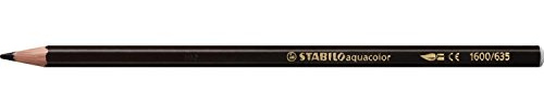 Stabilo Aquacolor – 12 Aquarellstifte Umbra natur