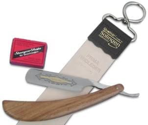 Rasiermesser Set für Männer mit Streichriemen aus Solingen