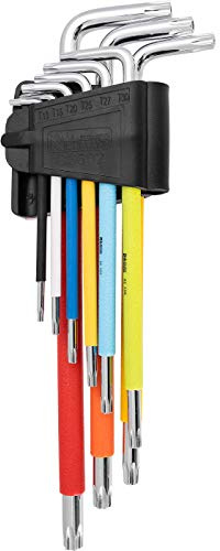 Corona - Juego de llaves Torx (9 piezas, magnéticas (Cor C6602)