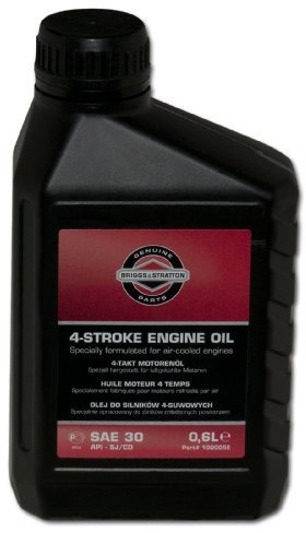 Briggs & Stratton 5 confezioni di olio motore 100005E SAE per tosaerba con avviamento elettrico