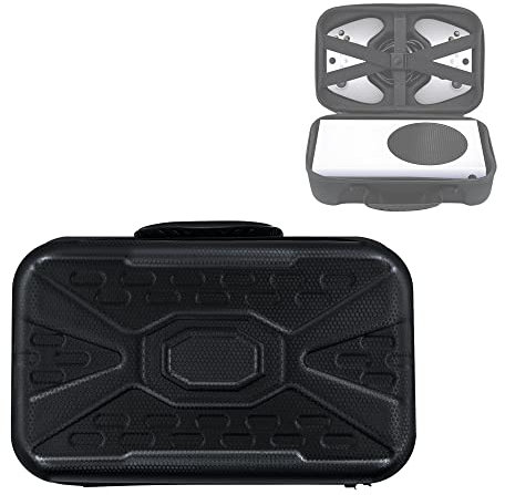 Mcbazel Custodia Rigida Xbox Series S, Controller Wireless e Accessori da Gioco Custodia Rigida per Xbox Series S - Nero