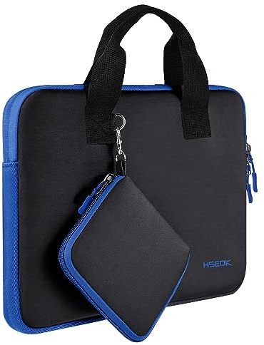 HSEOK 11.6 12.9 13 inch Elastic Laptop Sleeve with Small Case Compatible with 13 inch MacBook Neo Air Pro M5/M4/M3/M2/M1, iPad 13 12.9, XPS 13 and Most 11.6 12.9 13 inch Notebooks Tablets