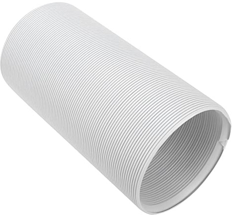 Tubo di Scarico Condizionatore d'Aria Filo di Acciaio PP Pieghevole Estensibile Tubo di Sfiato in Senso Antiorario Filo Antiorario Lunghezza 3 Metri (Diametro 130 mm)