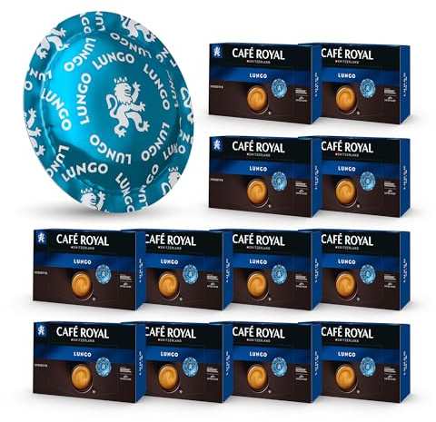Capsules Café Lungo BIO - Compatible Nespresso® Professional (Gemini, Zenius, Aguila) | Café Royal Pro 100% Arabica, Intensité 3/10 (6 x 50)