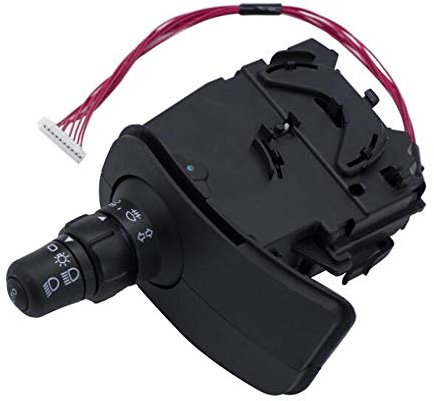 ZIxmix Car Headlight Switch Lenksäulen-Scheinwerferschalter, Blinker, passend for Renault Kangoo Grand Modus Clio III Headlight Switch