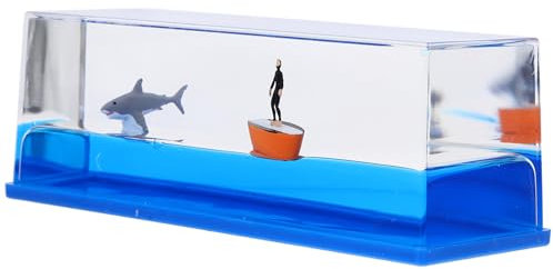 Zerodeko schwimmende Bootsornamente Fluid Heimtextilien für Wohnzimmer bürodeko büro Dekoration Wohnkultur Wohnzimmerdekor schwebendes Schreibtischdekor Piratenschiff